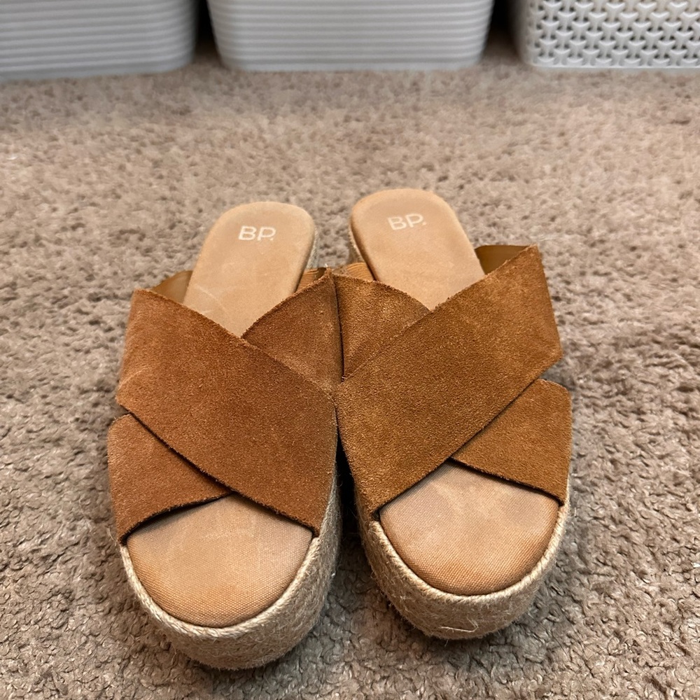 Nordstrom BP platform sandals